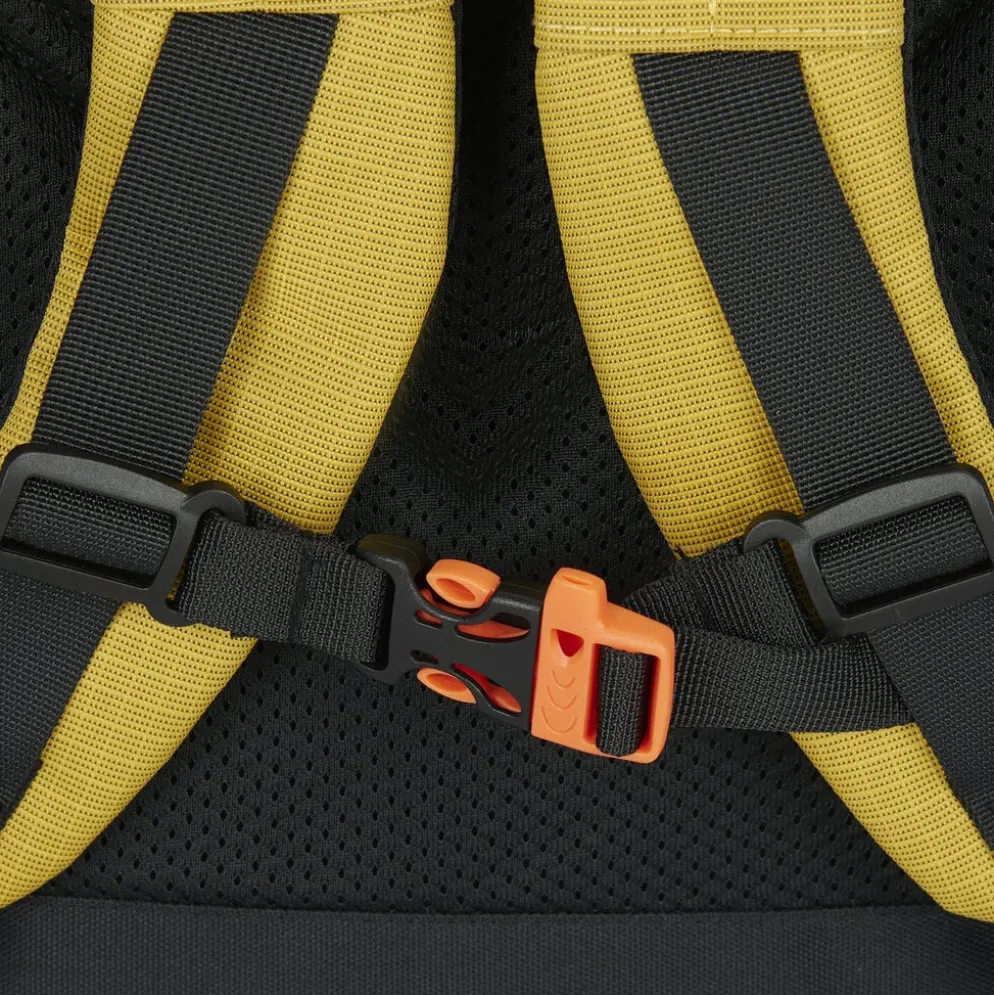 New Rebels Hugo Brentwood Waterdichte Lichte Rugzak Hiking Rugtas van 11 Liter Occur Geel