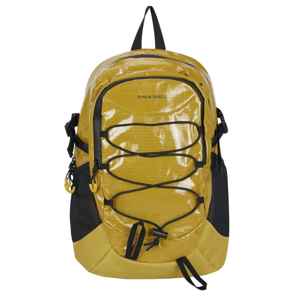 New Rebels Hugo Brentwood Waterdichte Lichte Rugzak Hiking Rugtas van 11 Liter Occur Geel