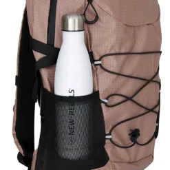 New Rebels Hugo Carmichael Waterdichte Rugzak: Hiking Rugtas van 26 Liter Old Pink