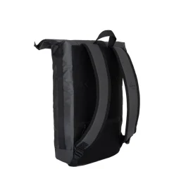 New Rebels Hugo New York 17L Waterafstotende Rolltop Rugtas Zwart