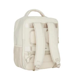 New Rebels Jessi Easton Underseater Rugzak 17L Waterafstotend PU Handbagage 40x30x20 Airline Tas 15.6 inch Laptopvak Beige