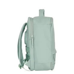 New Rebels Jessi Easton Underseater Rugzak 17L Waterafstotend PU Handbagage 40x30x20 Airline Tas 15.6 inch Laptopvak Saliegroen
