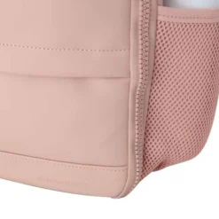 New Rebels Jessi Easton Underseater Rugzak 17L Waterafstotend PU Handbagage 40x30x20 Airline Tas 15.6 inch Laptopvak Oud Roze