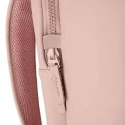 New Rebels Jessi Easton Underseater Rugzak 17L Waterafstotend PU Handbagage 40x30x20 Airline Tas 15.6 inch Laptopvak Oud Roze
