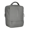 New Rebels Jessi Easton Underseater Rugzak 17L Waterafstotend PU Handbagage 40x30x20 Airline Tas 15.6 inch Laptopvak Antraciet