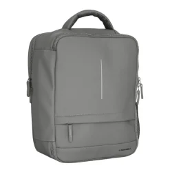 New Rebels Jessi Easton Underseater Rugzak 17L Waterafstotend PU Handbagage 40x30x20 Airline Tas 15.6 inch Laptopvak Antraciet