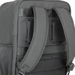 New Rebels Jessi Easton Underseater Rugzak 17L Waterafstotend PU Handbagage 40x30x20 Airline Tas 15.6 inch Laptopvak Antraciet