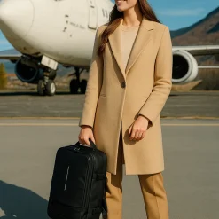 New Rebels Jessi Womby Cabin Rugzak – 27L Waterdichte Onderseat Handbagage, Geschikt voor Vliegtuig Antraciet