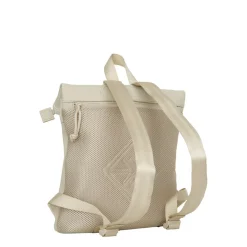 New Rebels Los Angeles Rolltop Backpack Mini  7L Waterafstotende Rugzak van PU Beige