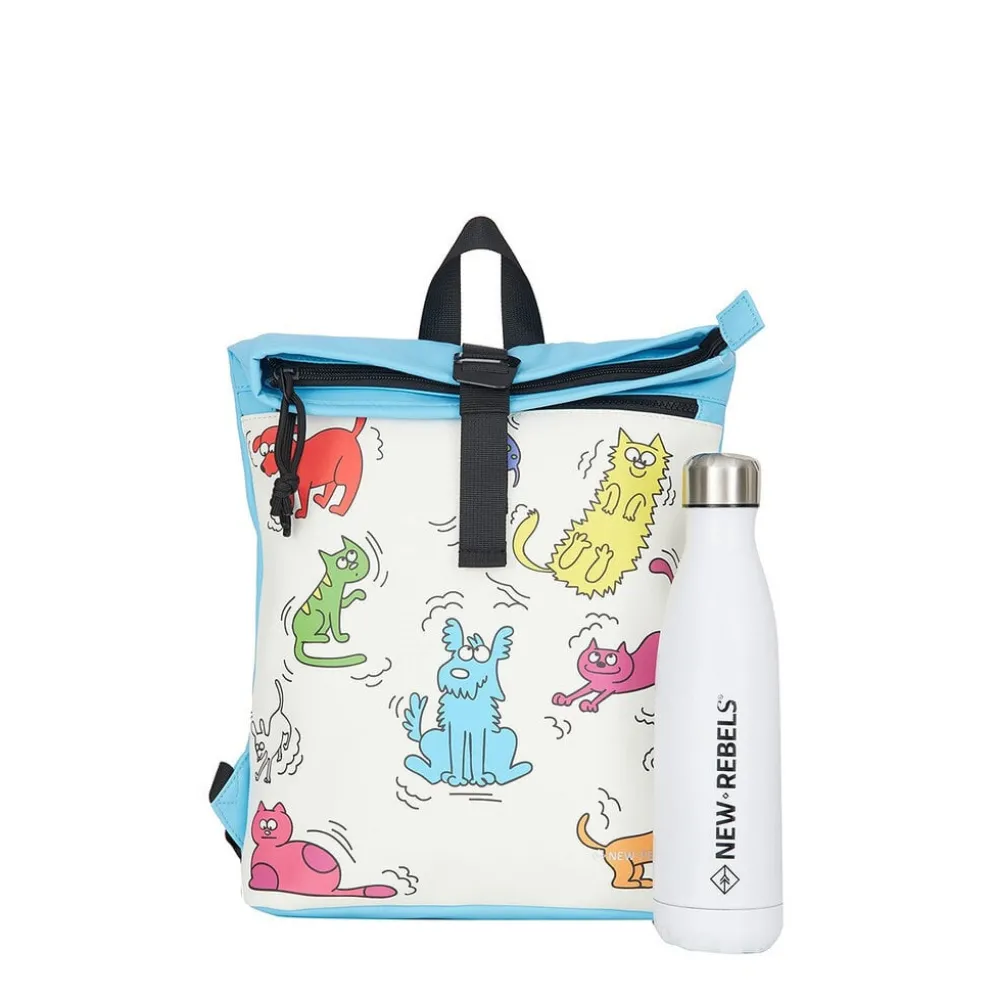 New Rebels Mart Art - Los Angeles Cartoon Rolltop Rugtas Mini