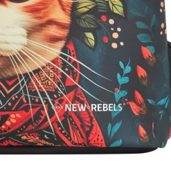 New Rebels Mart Art - Los Angeles Catface Rolltop Rugzak Mini