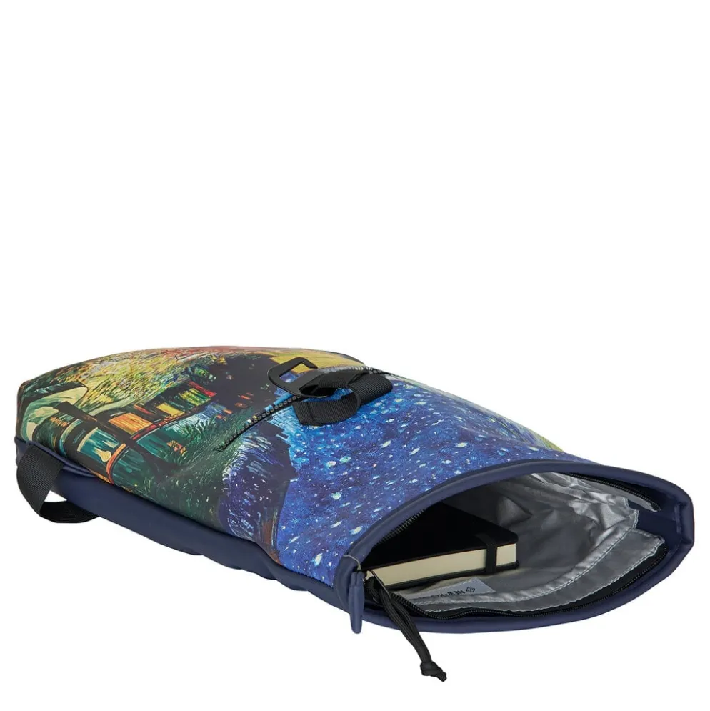 New Rebels Mart Art - Los Angeles Cafe at Night Rolltop Rugtas Mini