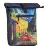 New Rebels Mart Art - New York Cafe at Night Rolltop Rugzak 21L