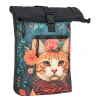 New Rebels Mart Art - New York Catface 21L Rugtas Rolltop Waterafstotend Laptop 15.6"