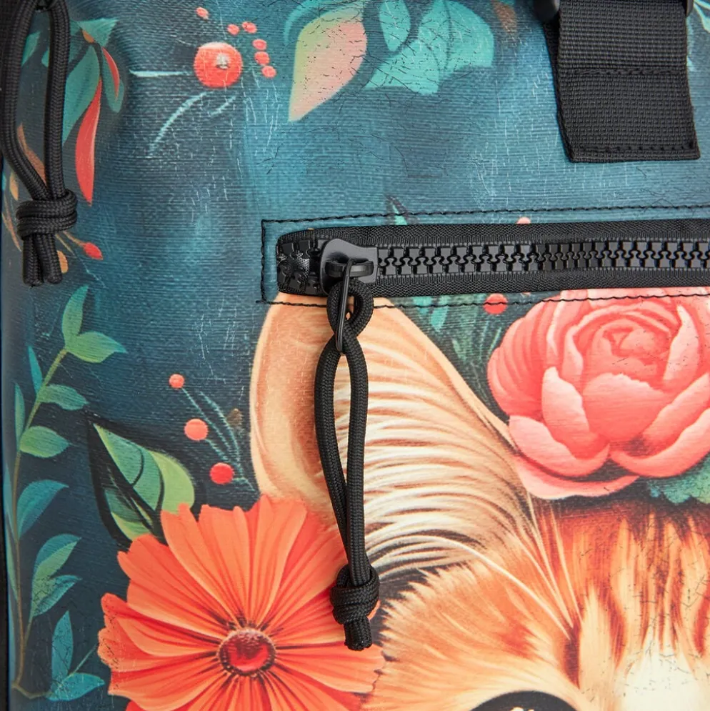New Rebels Mart Art - New York Catface 21L Rugtas Rolltop Waterafstotend Laptop 15.6"