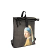 New Rebels Mart Art  Los Angeles Pearl Girl Vermeer Rolltop Rugtas
