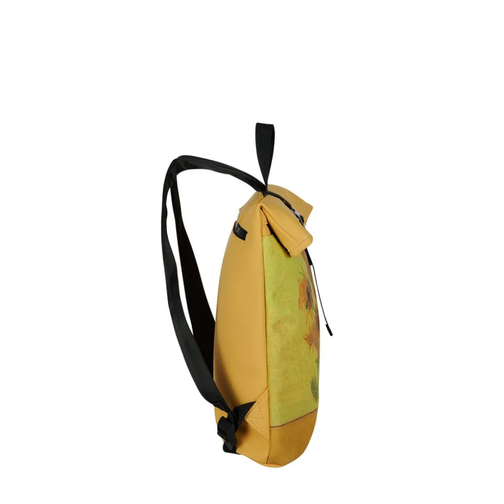 New Rebels Mart Art Los Angeles Zonnebloem Mini 7L Rugzak Rolltop Waterafstotend
