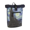 New Rebels Mart Art New York Starry Night 19L Rugzak Rolltop Waterafstotend