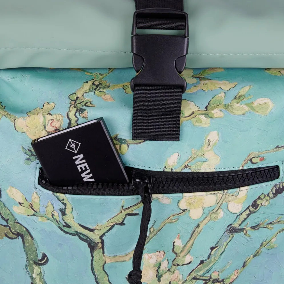 New Rebels Mart Art New York Amandel Bloesem 19L Rugzak Rolltop Waterafstotend