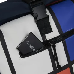 New Rebels Mart Art New York Mondriaan 21L Rugzak Rolltop Waterafstotend Laptop 15.6