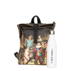New Rebels Mart Arts Los Angeles Nachtwacht Roltop Rugzak Mini