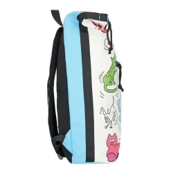 New Rebels Mart Arts New York Cartoon Rolltop Rugzak 16L