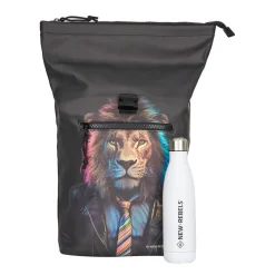 New Rebels Mart Arts New York Lion Rolltop Rugzak 16L