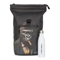 New Rebels Mart Arts New York Gorilla Rolltop Rugzak 16L