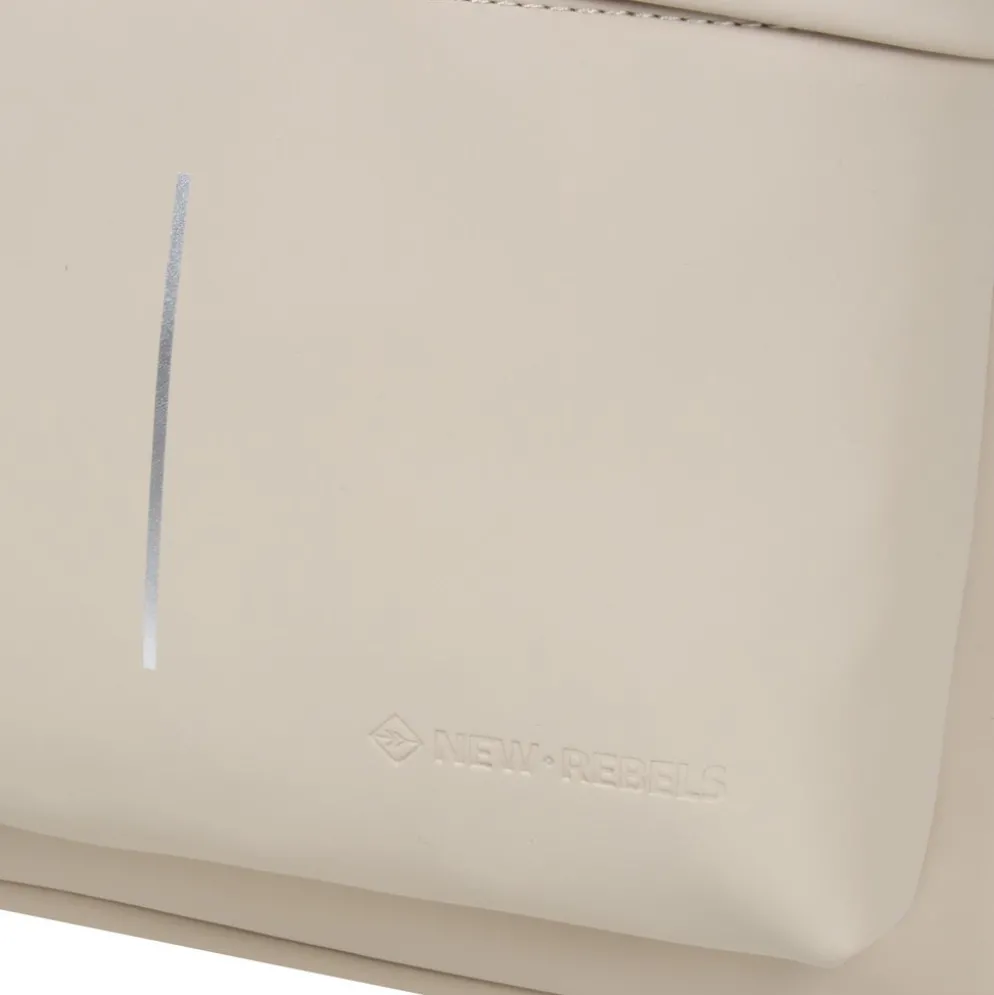 New Rebels Mart Chicago Beige 17L Rugtas Waterafstotend Laptop 13"
