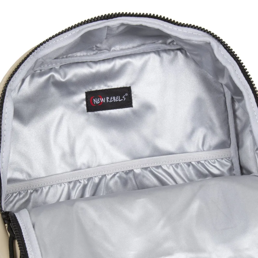 New Rebels Mart Chicago Beige 17L Rugtas Waterafstotend Laptop 13"