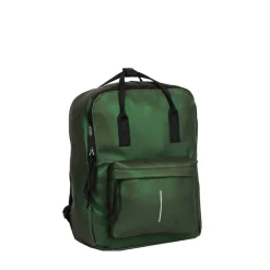 New Rebels Mart Chicago Metallic Groen 17L Rugtas Waterafstotend Laptop 13