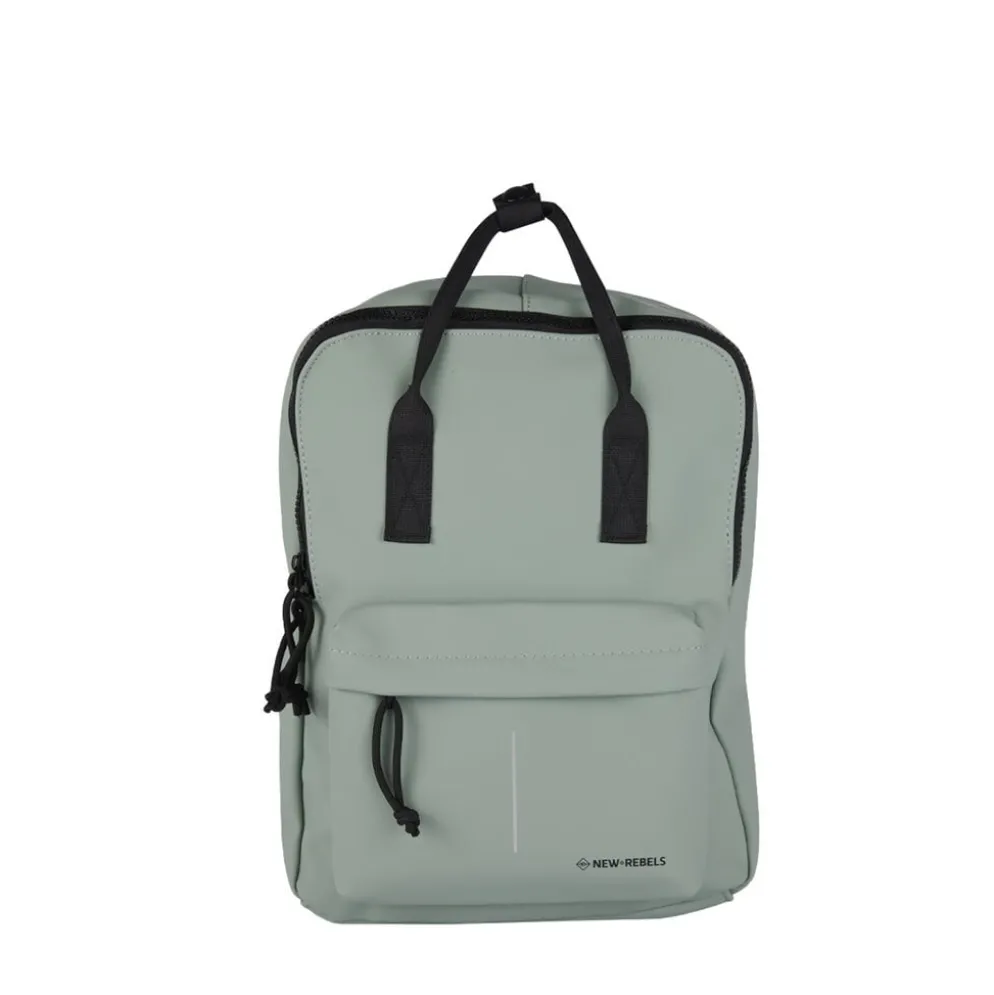New Rebels Mart Chicago Salie Groen 17L Rugtas Waterafstotend Laptop 13"