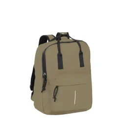 New Rebels Mart Chicago Taupe 17L Rugtas Waterafstotend Laptop 13"
