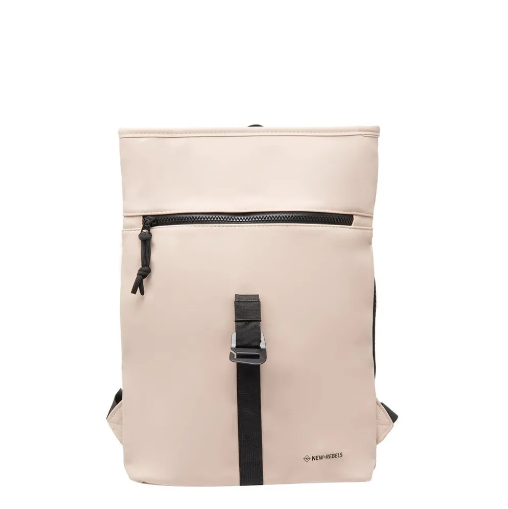 New Rebels Mart Los Angeles Zacht Roze 7L Rolltop Rugzak Waterafstotend
