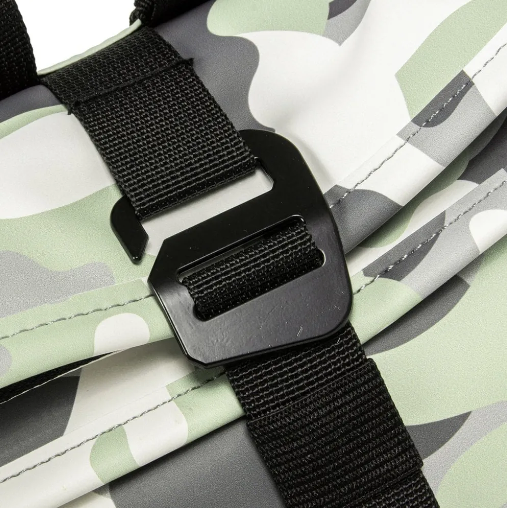 New Rebels Mart Los Angeles Camouflage Mint 7L Rolltop Rugzak Waterafstotend