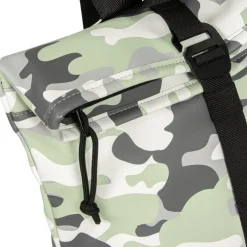 New Rebels Mart Los Angeles Camouflage Mint 7L Rolltop Rugzak Waterafstotend