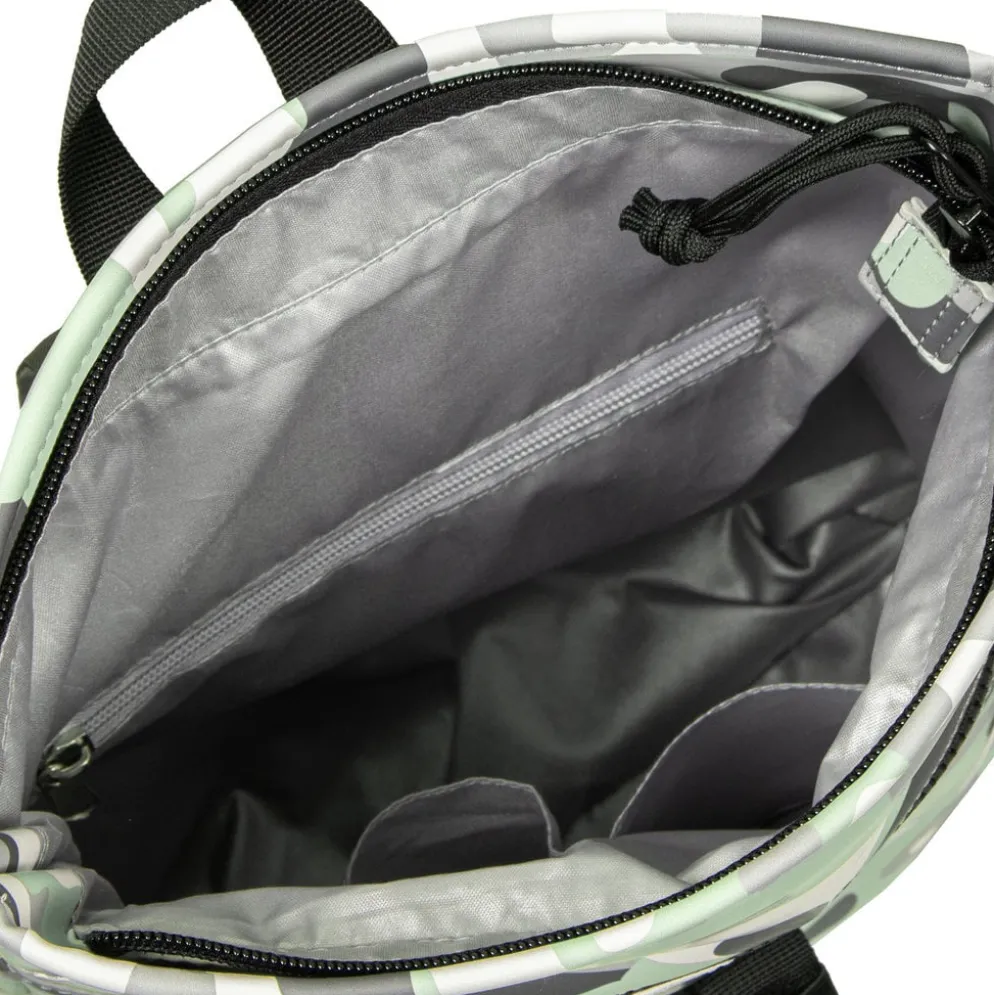 New Rebels Mart Los Angeles Camouflage Mint 7L Rolltop Rugzak Waterafstotend