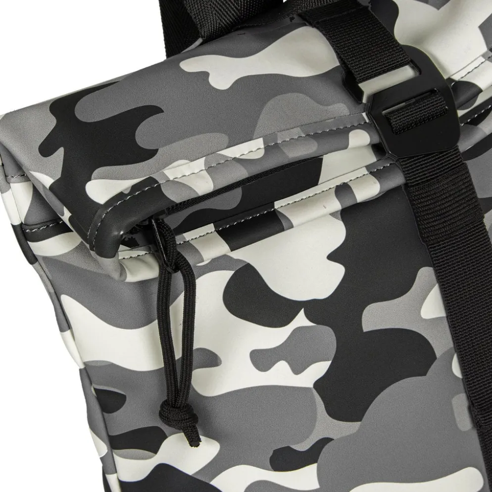 New Rebels Mart Los Angeles Camouflage Army 7L Rugtas Rolltop Waterafstotend
