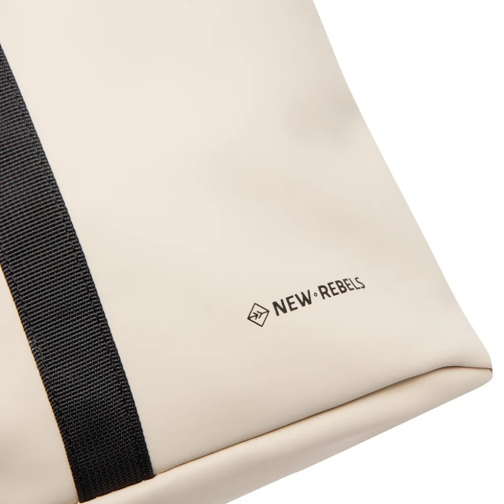 New Rebels Mart Los Angeles Beige 7L Rolltop Rugzak Waterafstotend