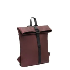 New Rebels Mart Los Angeles Metallic Burgundy 7L Rolltop Rugzak Waterafstotend