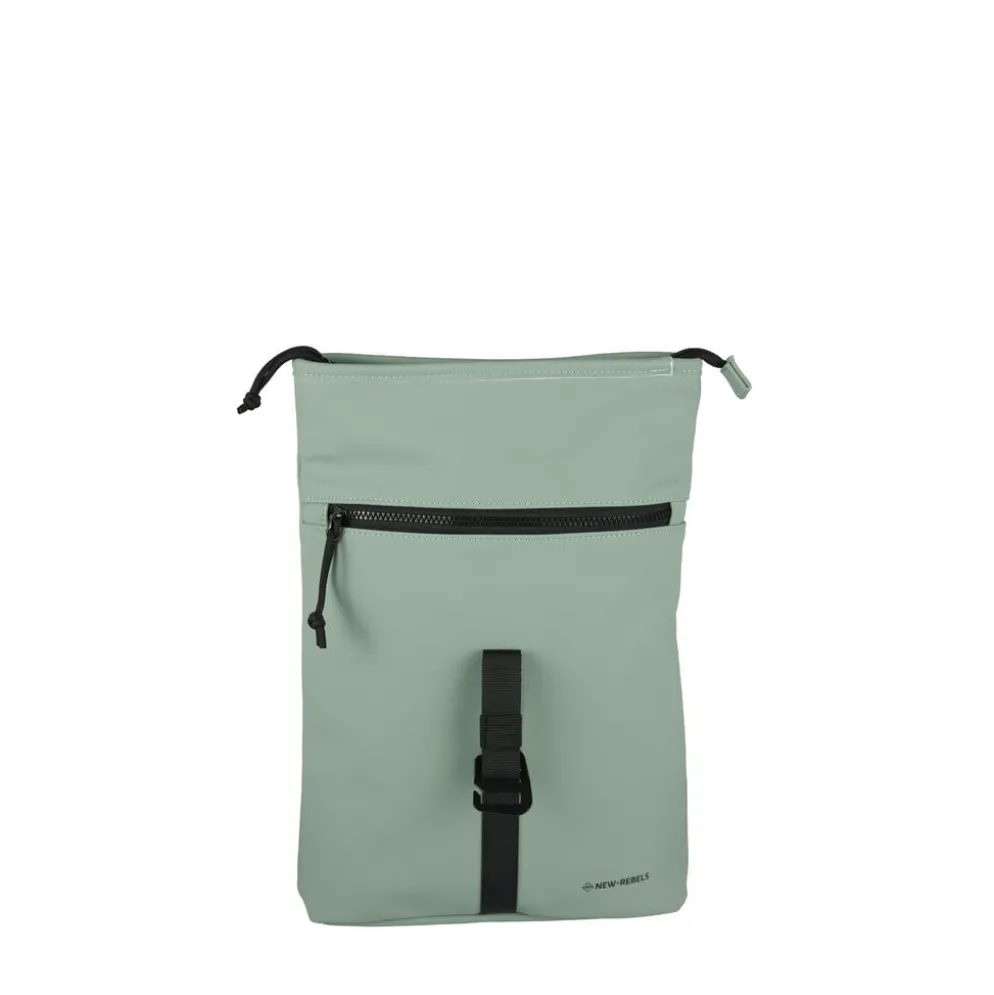 New Rebels Mart Los Angeles Salie Groen 7L Rolltop Rugzak Waterafstotend