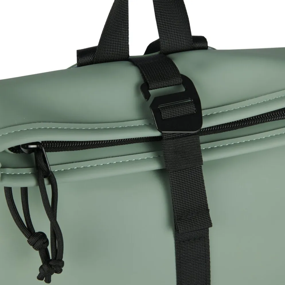 New Rebels Mart Los Angeles Salie Groen 7L Rolltop Rugzak Waterafstotend