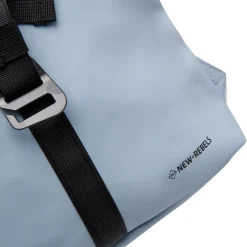 New Rebels Mart Los Angeles Zacht Blauw 7L Rolltop Rugzak Waterafstotend