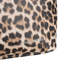 New Rebels Mart Los Angeles Luipaard / Leopard Rolltop Rugzak