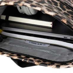 New Rebels Mart Los Angeles Luipaard / Leopard Rolltop Rugzak