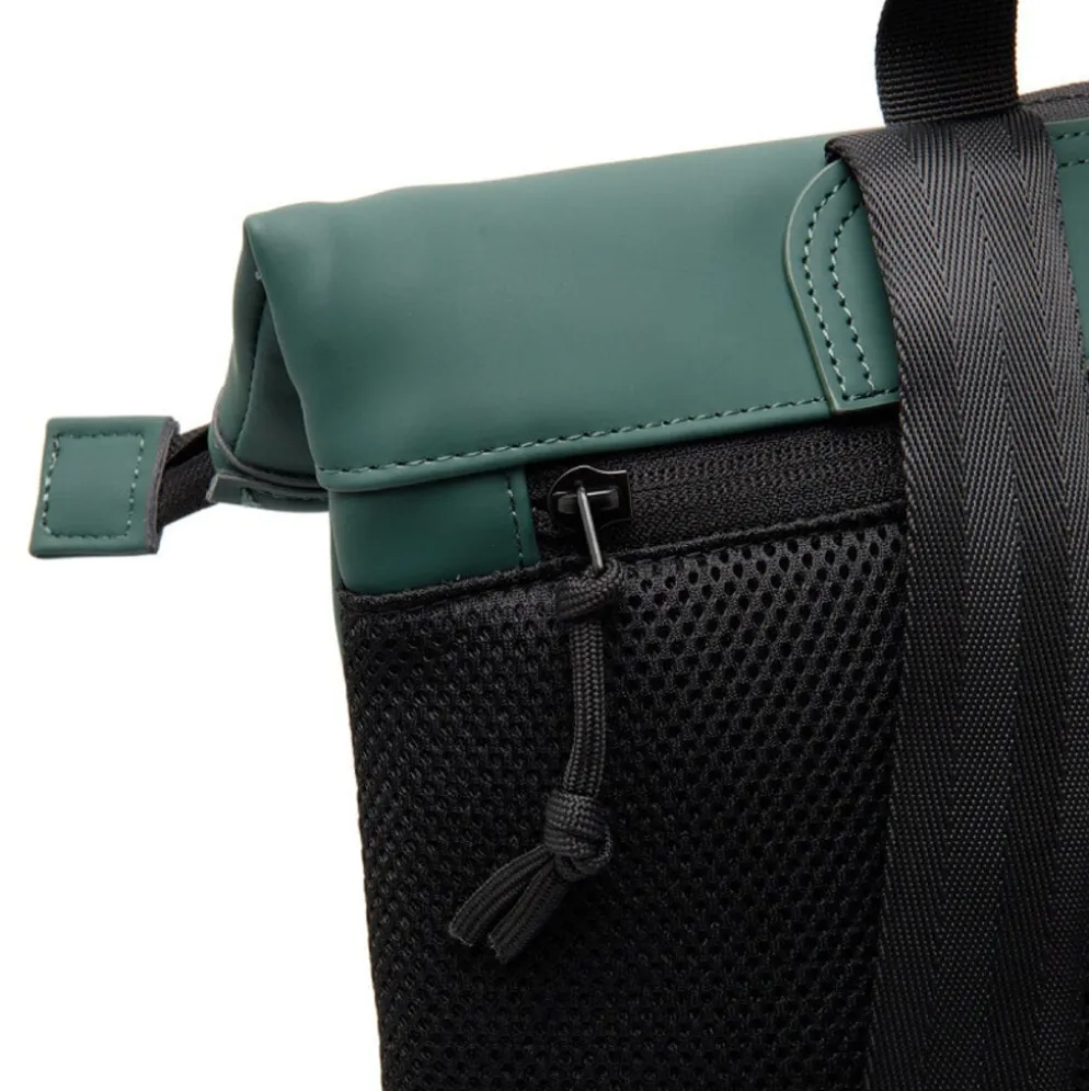 New Rebels Mart Los Angeles Donkergroen 7L Rolltop Rugzak Waterafstotend