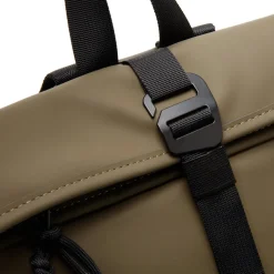 New Rebels Mart Los Angeles Olijf Groen 7L Rolltop Rugzak Waterafstotend
