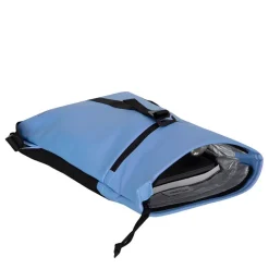 New Rebels Mart Los Angeles Metallic Lichtpaars Mini 7L Rolltop Rugzak Waterafstotend