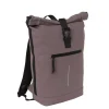 New Rebels Mart New York Oud Paars 21L Rugtas Rolltop Waterafstotend Laptop 15.6"