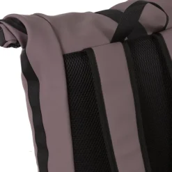 New Rebels Mart New York Oud Paars 21L Rugtas Rolltop Waterafstotend Laptop 15.6